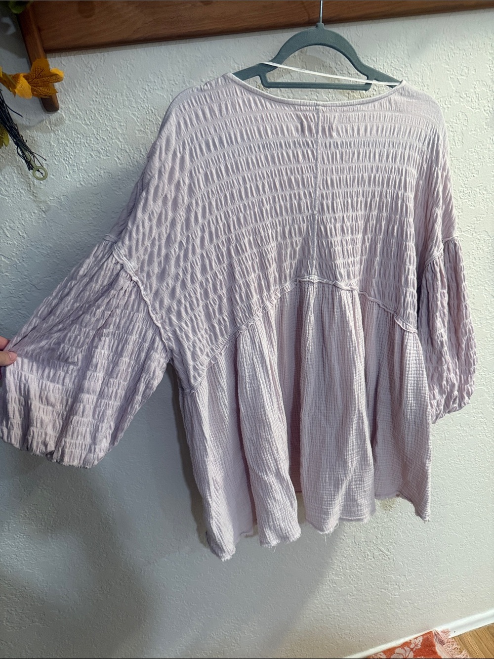 Free people lilac blouse - Picture 4 of 6